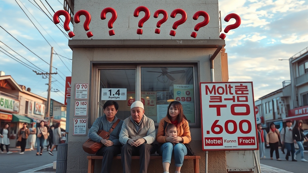 숙박비 논란, 현실은? (realistic 스타일)