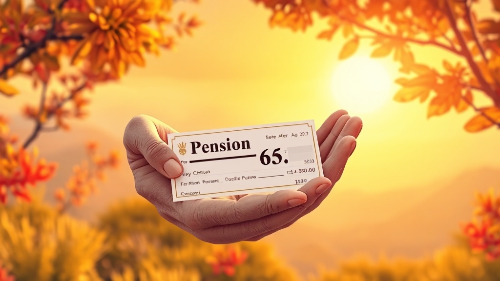 퇴직연금 의무화, 궁금증을 풀어드립니다! (illustration 스타일)