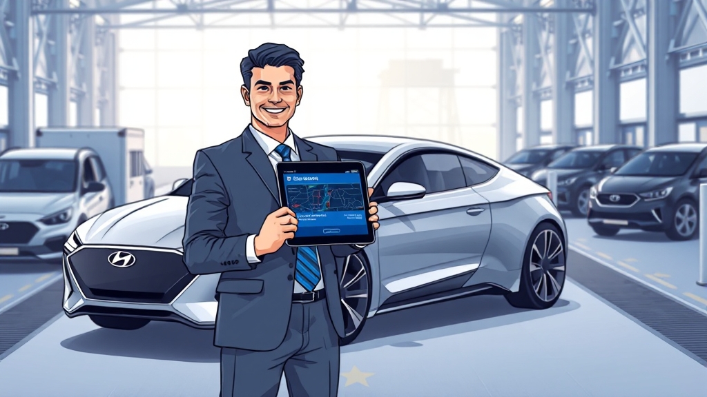 현대차 출고 관련 최신 정보 및 업데이트: 놓치지 마세요! (illustration 스타일)