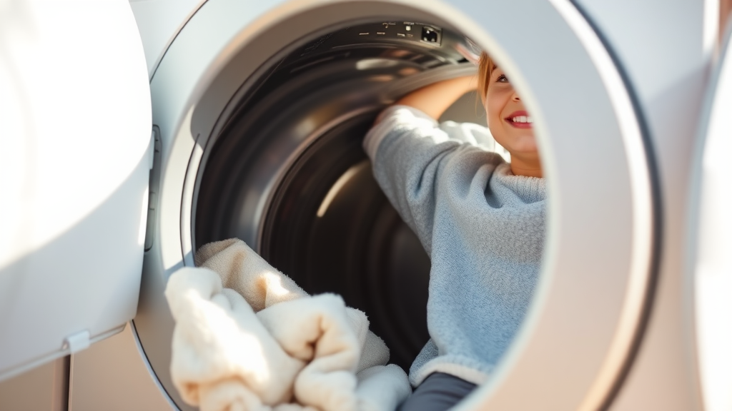 세탁 방법 및 사용 팁 (realistic 스타일)