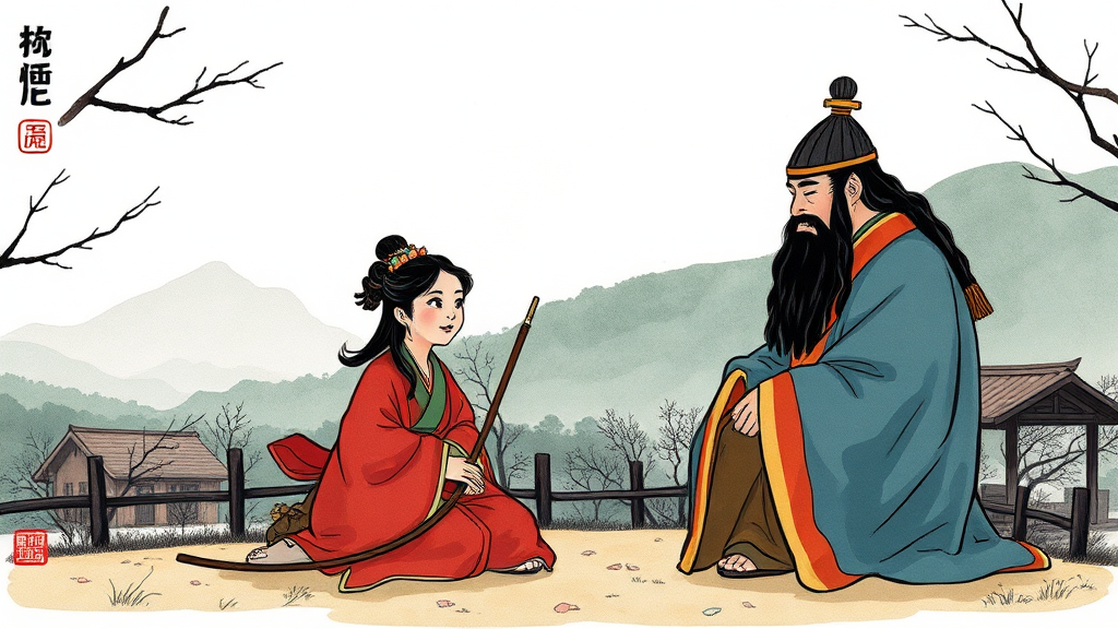 줄거리 및 주요 등장인물 (cartoon 스타일)