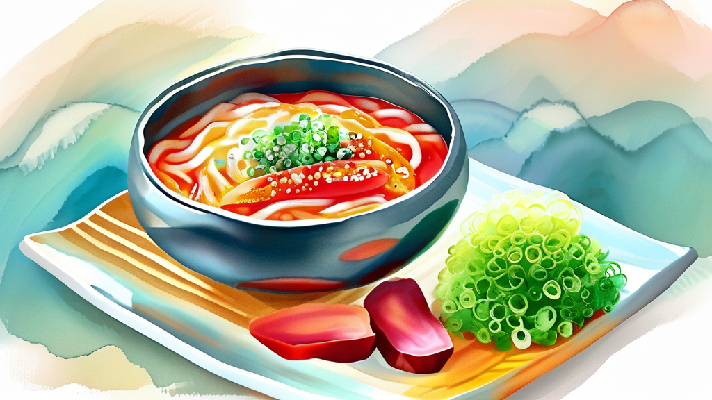 배홍동 신메뉴, 꼭 먹어봐야 할 이유? (watercolor 스타일)