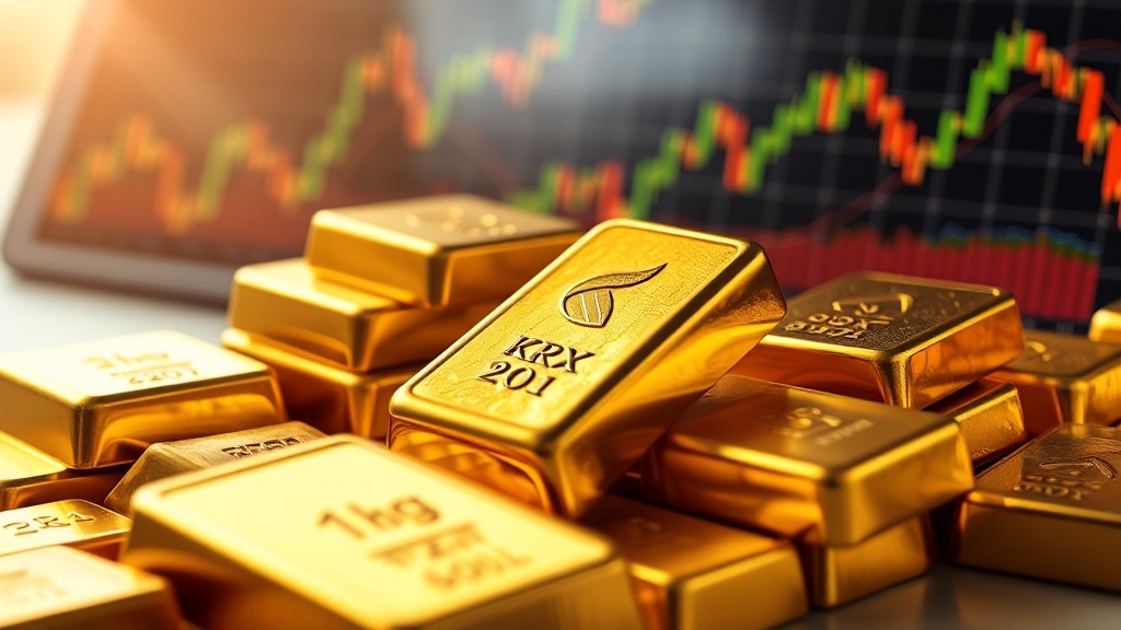 KRX 금 투자 방법 (realistic 스타일)