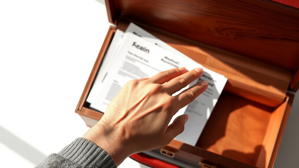 보험 청구 필요 서류 완벽 가이드 (realistic 스타일)