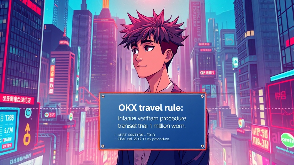 OKX 트래블 룰, 이것만 확인하세요! (illustration 스타일)