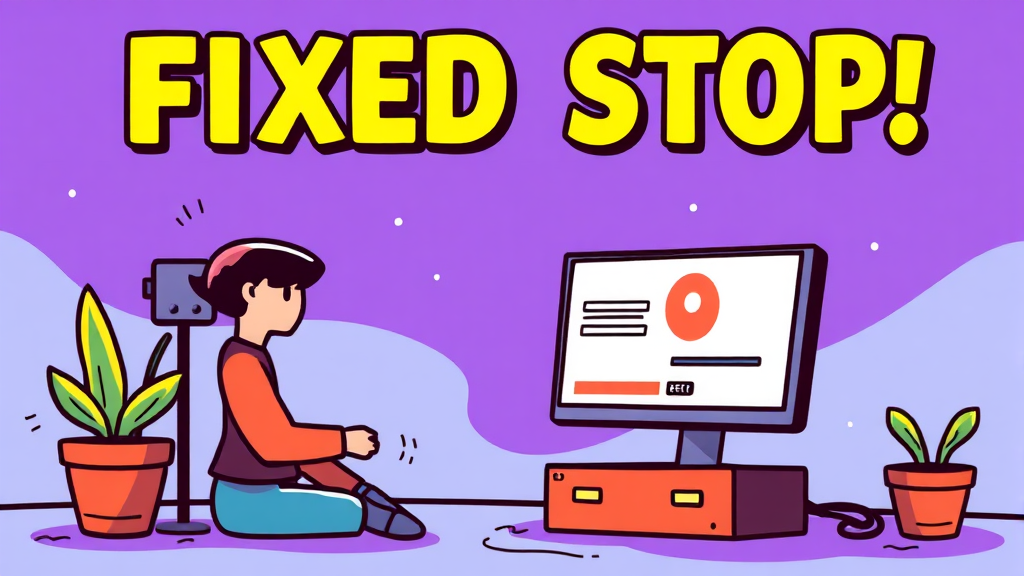 SoftwareDistribution 폴더 초기화 (cartoon 스타일)