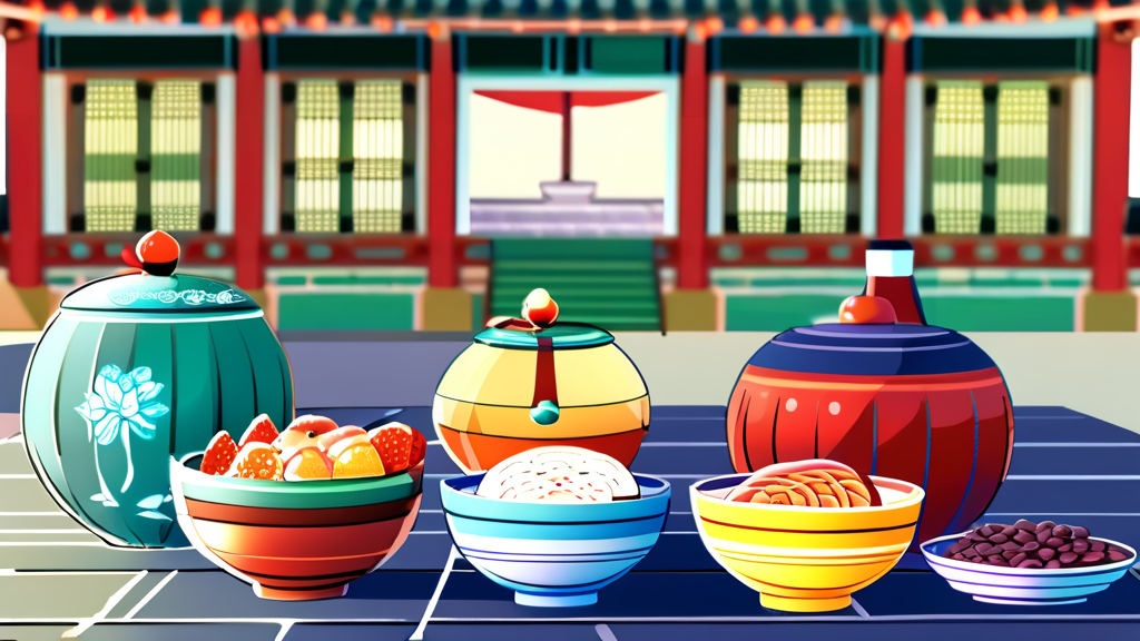 2026 경복궁 생과방: 특별 회차 및 프로그램 정보 (cartoon 스타일)