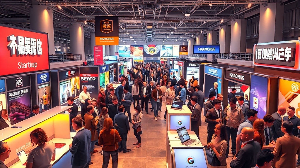 박람회, 왜 가야 할까? (illustration 스타일)