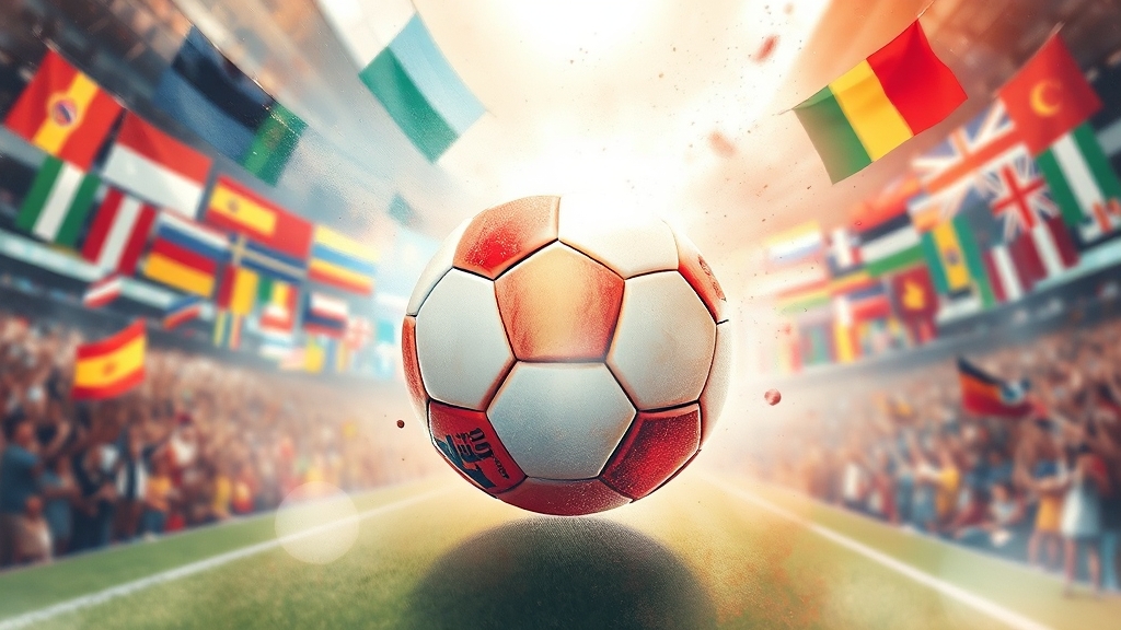 2026 월드컵 개막 (watercolor 스타일)