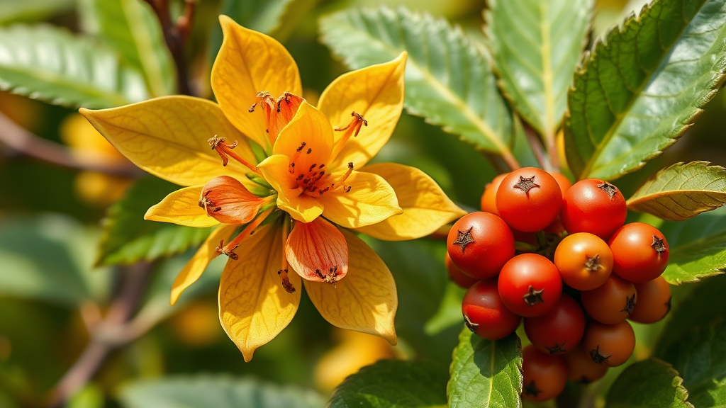 삼백초추출물 섭취 시 반드시 알아야 할 주의사항 (realistic 스타일)