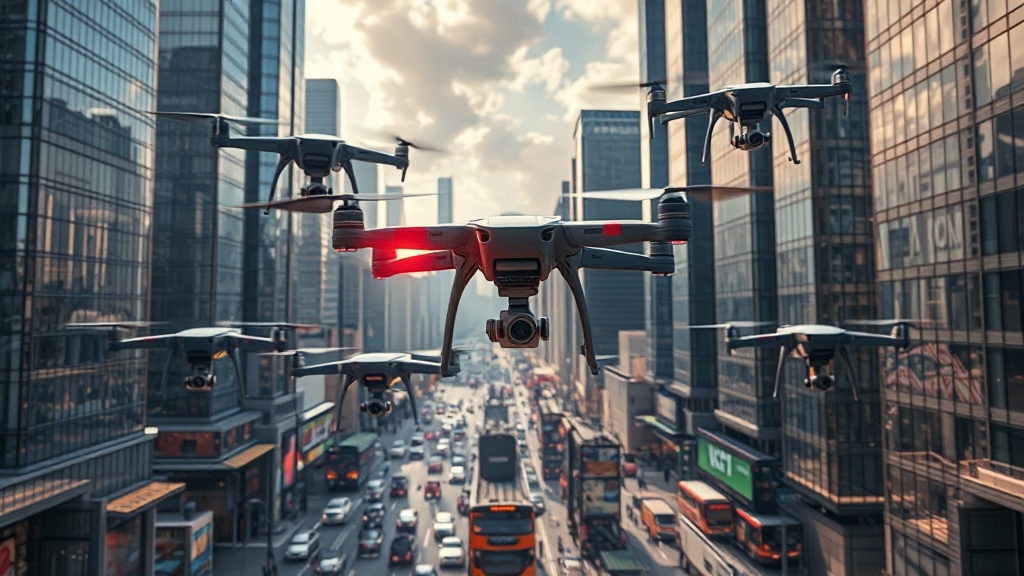 드론 자격증, 어디에 쓸 수 있을까? (realistic 스타일)