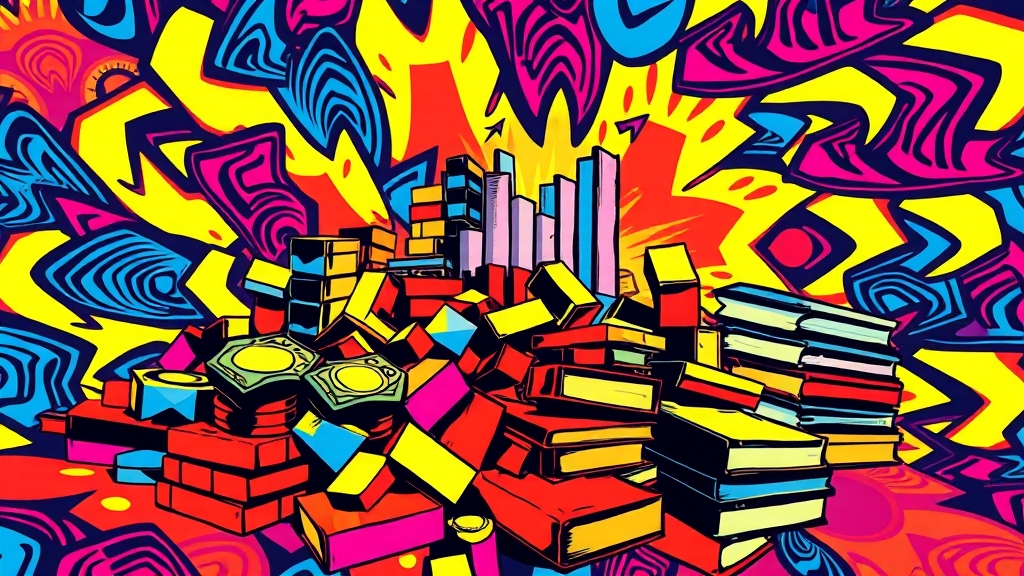 주식 투자 시작 전 필수 준비 (popart 스타일)