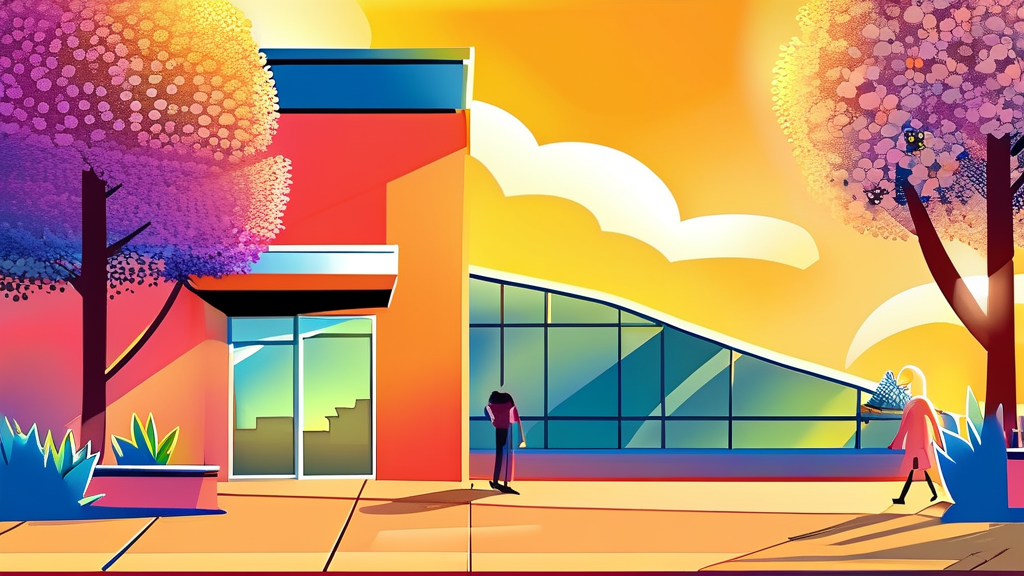 세무조사 유예 및 폐업 소상공인 지원 내용 (cartoon 스타일)