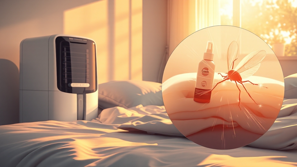 집에서 쉽게! 진드기 퇴치 방법 (illustration 스타일)