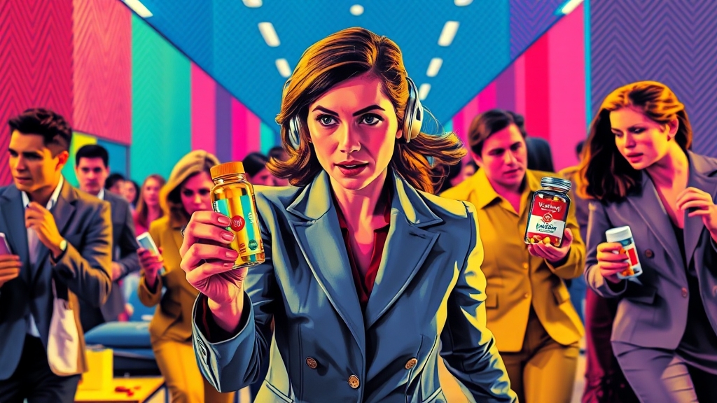 비맥스 메타정, 누가 복용하면 좋을까요? (popart 스타일)