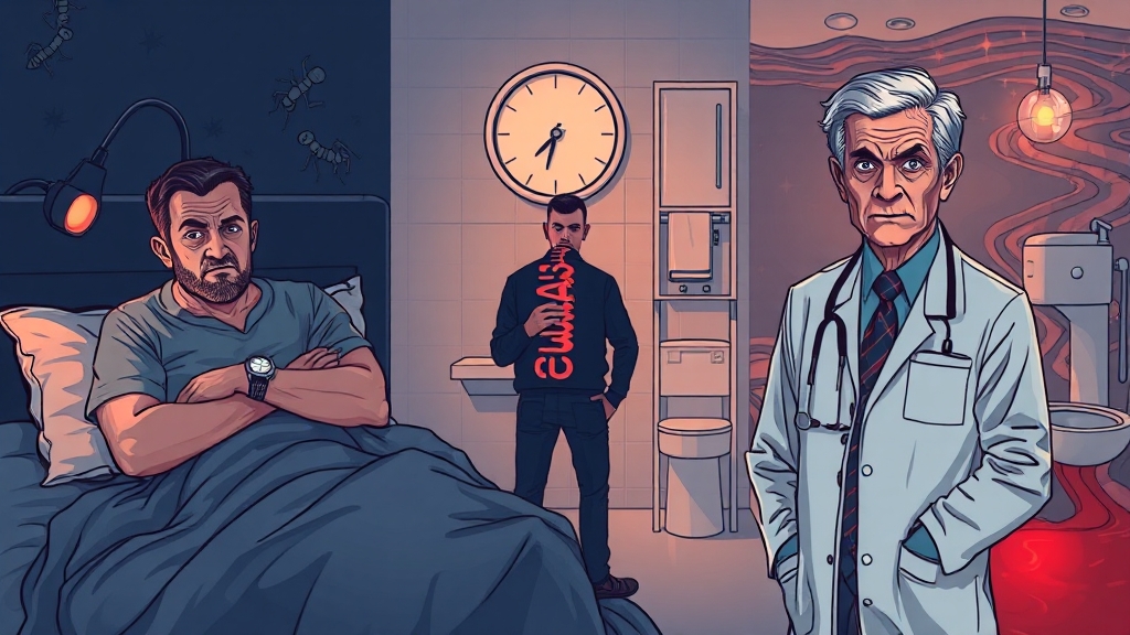 초기 증상, 놓치지 마세요! (illustration 스타일)