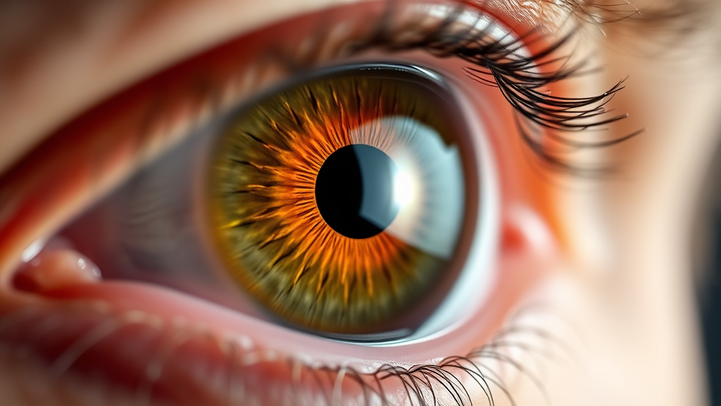 당뇨황반부종, 조기 진단이 중요 (realistic 스타일)