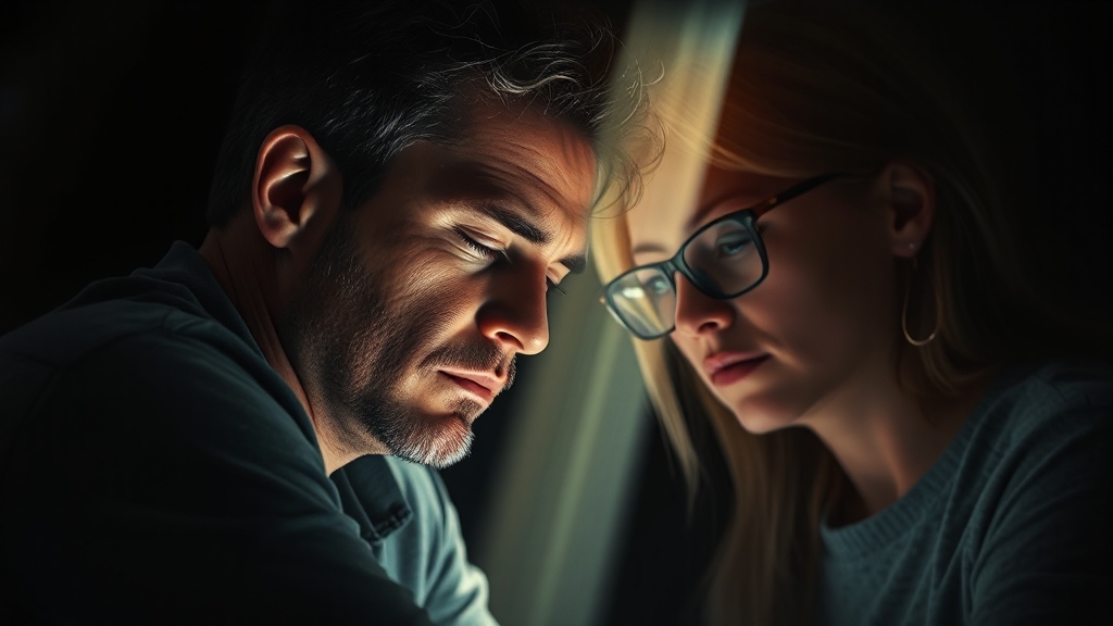 만성 피로 vs 일반 피로 (realistic 스타일)