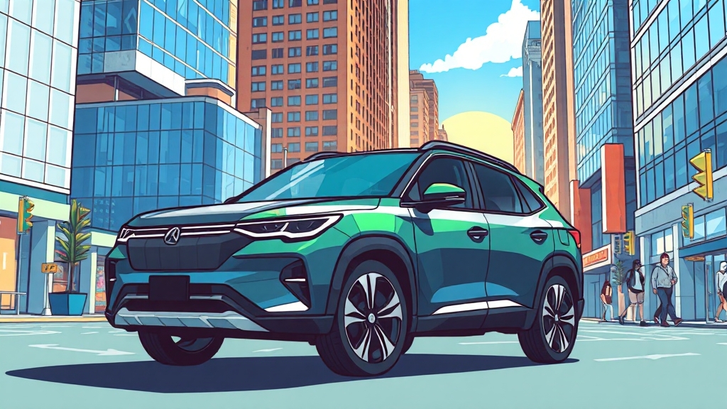 하이브리드 SUV, 왜 좋을까? (cartoon 스타일)