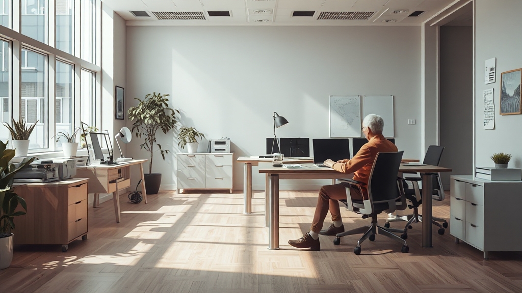 조용한 퇴사란? (realistic 스타일)