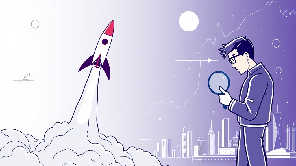 스페이스X 관련 국내 수혜주 분석 (illustration 스타일)