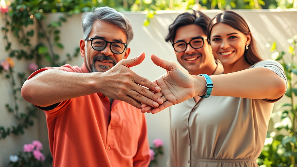 혈액형별 궁합 조합 (realistic 스타일)