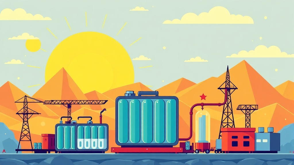 전고체 배터리 생태계: 핵심 소재 및 부품 기업 분석 (cartoon 스타일)