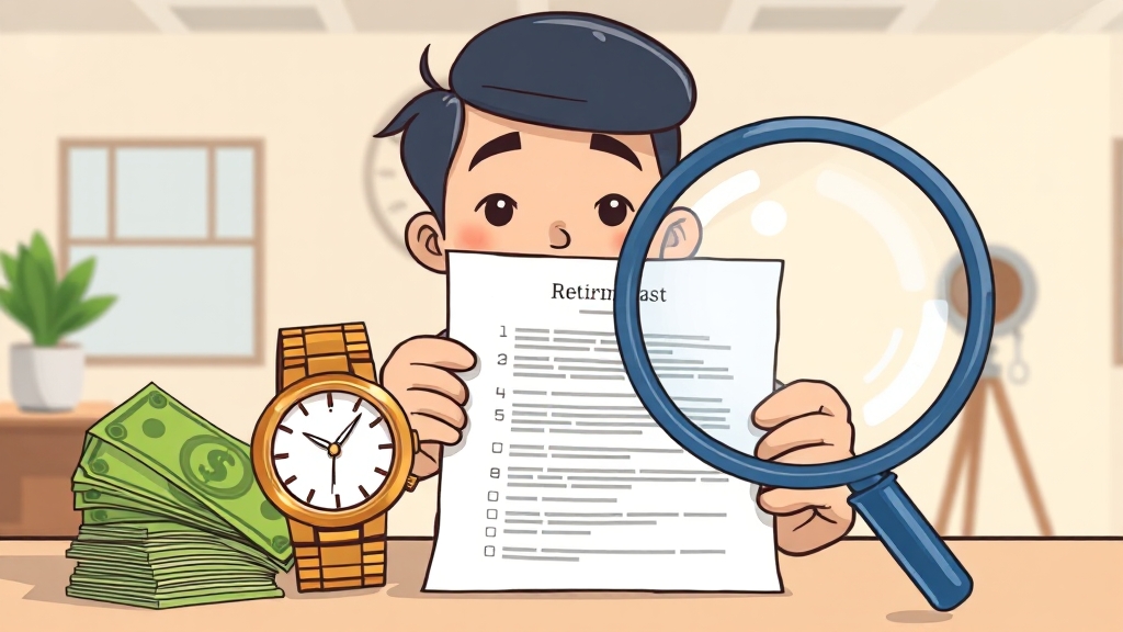 퇴직금, 누가 받을 수 있나? (cartoon 스타일)
