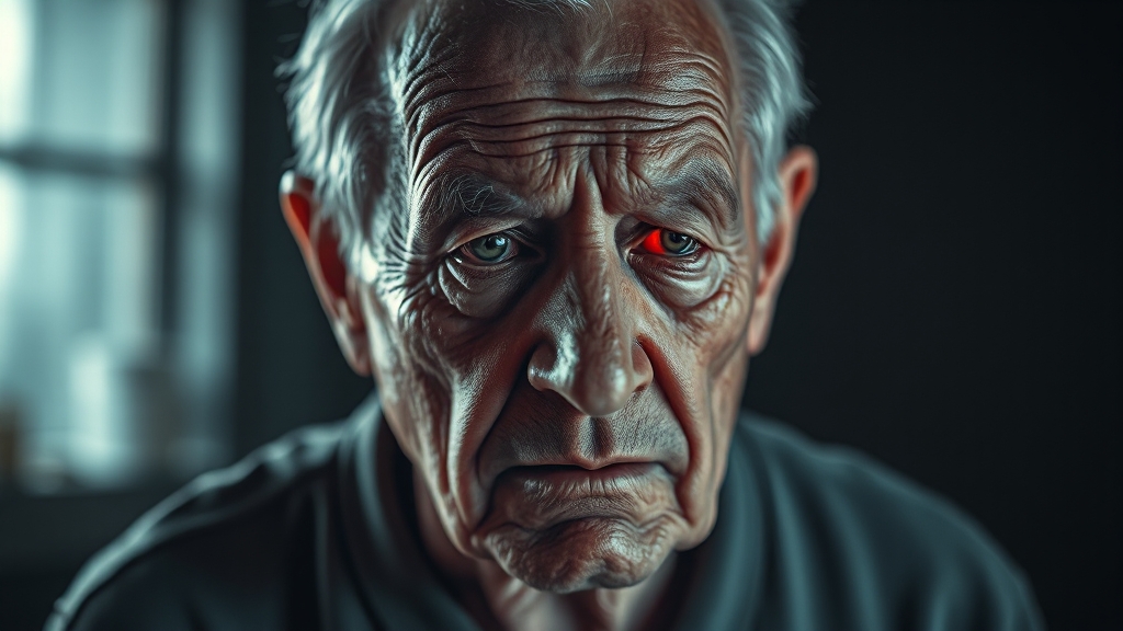 뇌경색 후유증 및 재발 방지 (realistic 스타일)