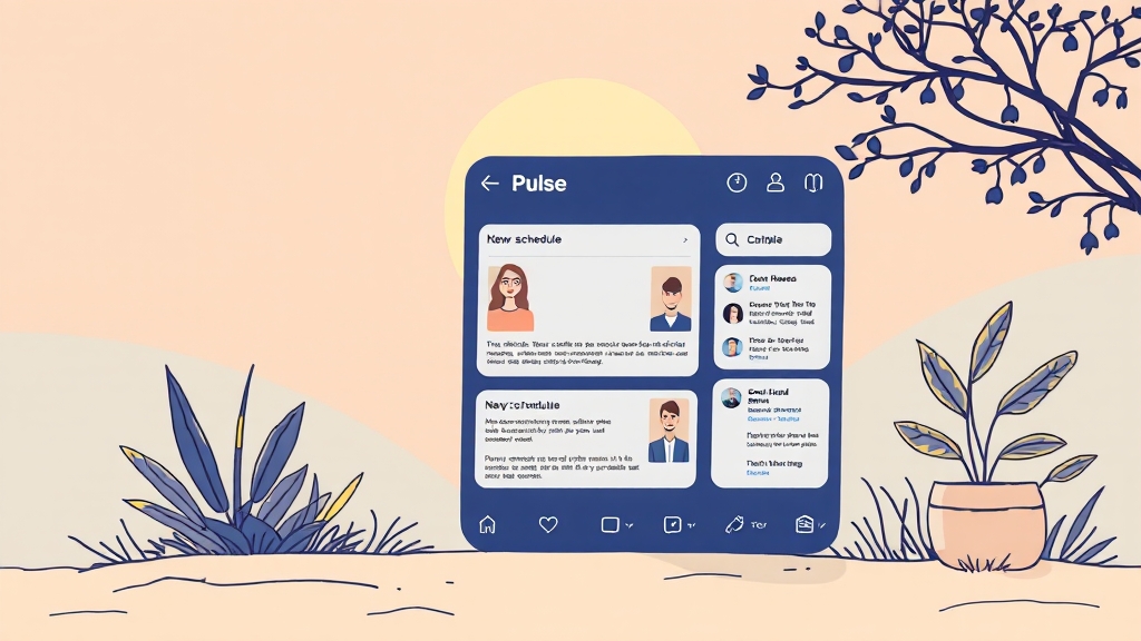 ChatGPT Pulse 소개 (illustration 스타일)