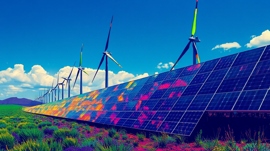 태양광 & 풍력, 주목할 기업은? (popart 스타일)