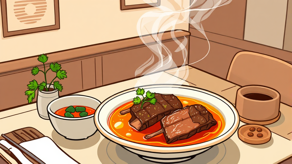 메뉴 및 가격 정보 (illustration 스타일)