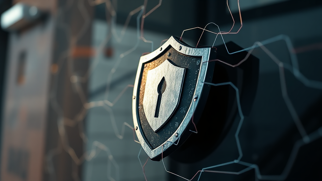 가상자산 시장 감독 강화 및 투자자 보호 (realistic 스타일)