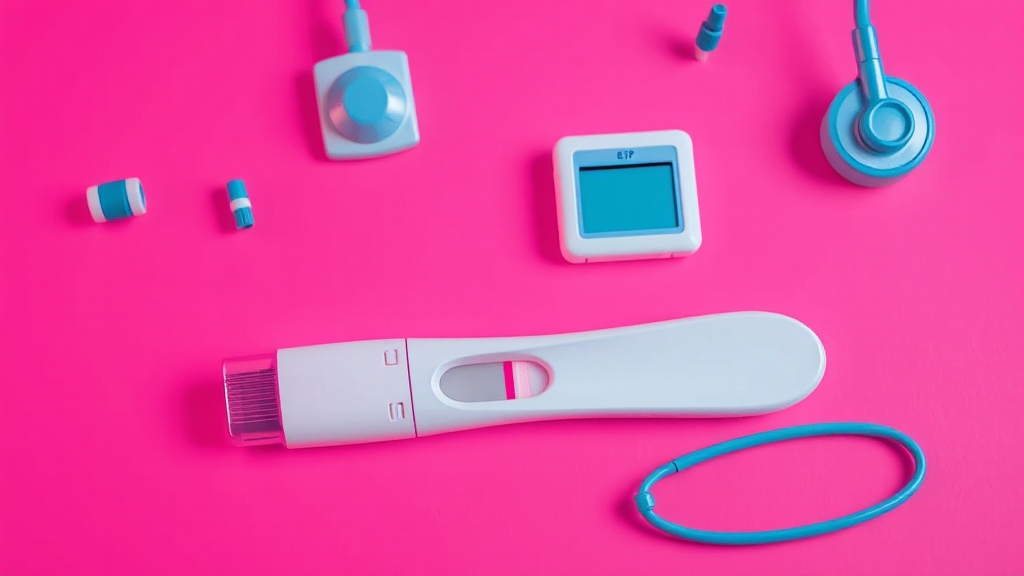 임신테스트기 결과 해석 (popart 스타일)