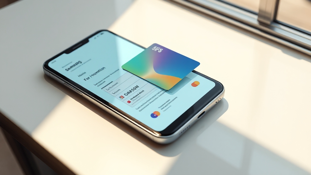 삼성페이 교통카드 등록 방법 (realistic 스타일)