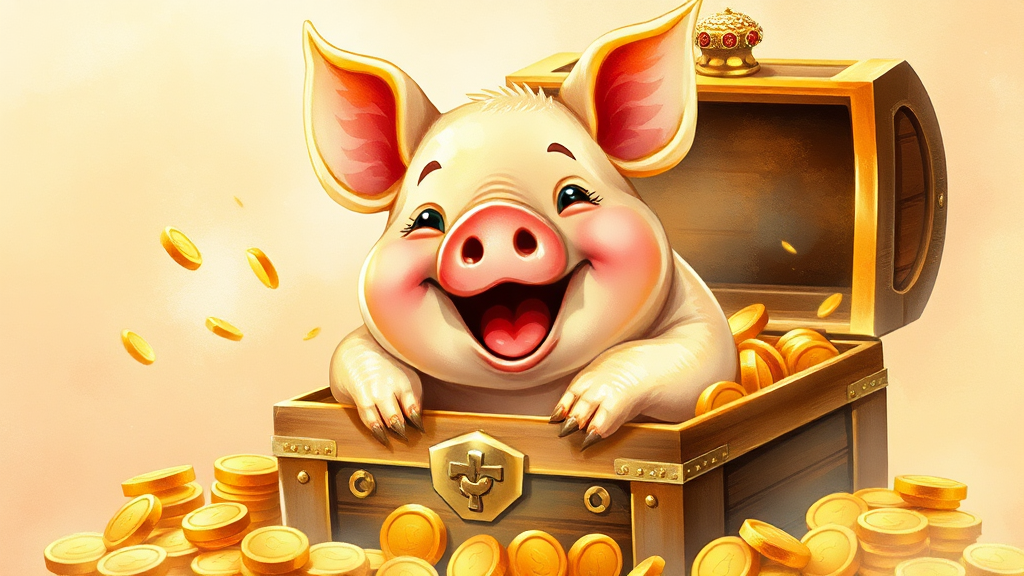 2026년, 재물운 상승 비법 (watercolor 스타일)