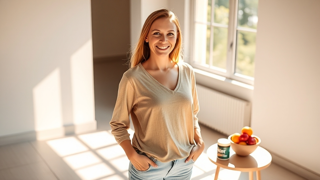 BNR17 유산균, 3개월 섭취 후 놀라운 변화 (realistic 스타일)