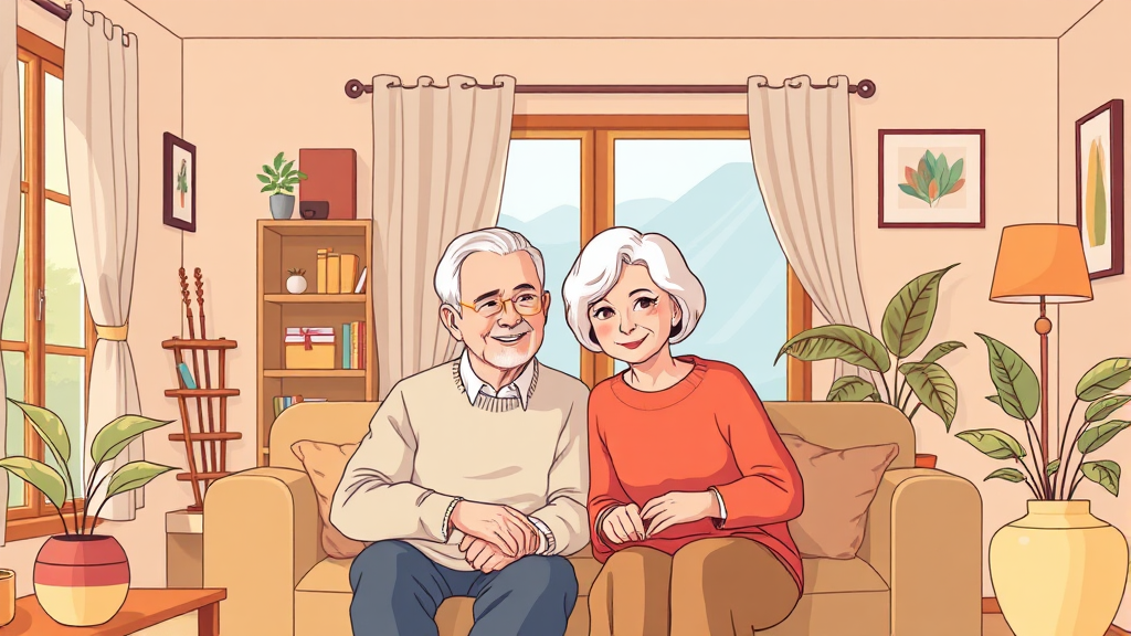 주택연금 가입, 필수 조건 완벽 분석 (illustration 스타일)