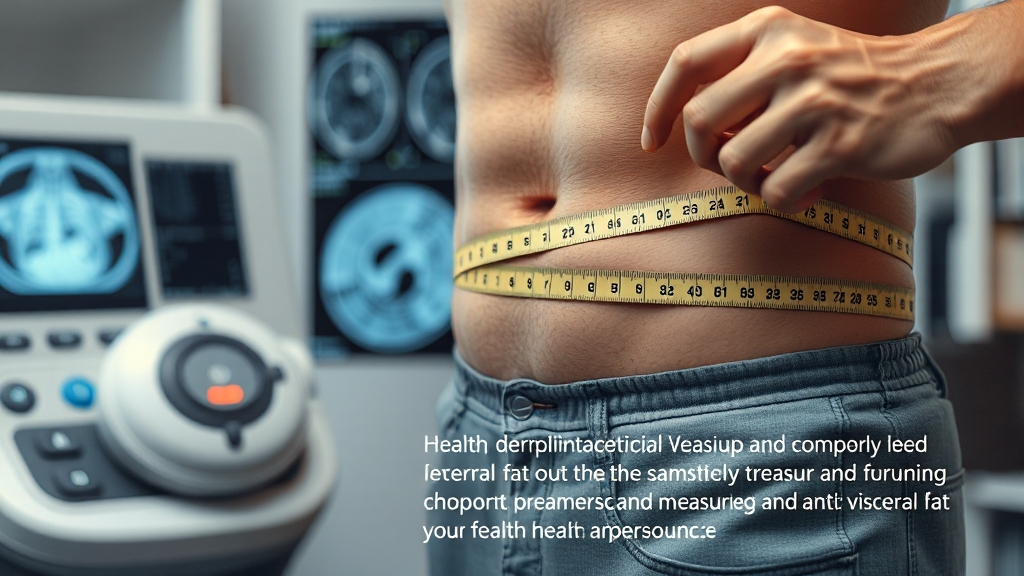 내장지방, 어떻게 측정할까? (realistic 스타일)