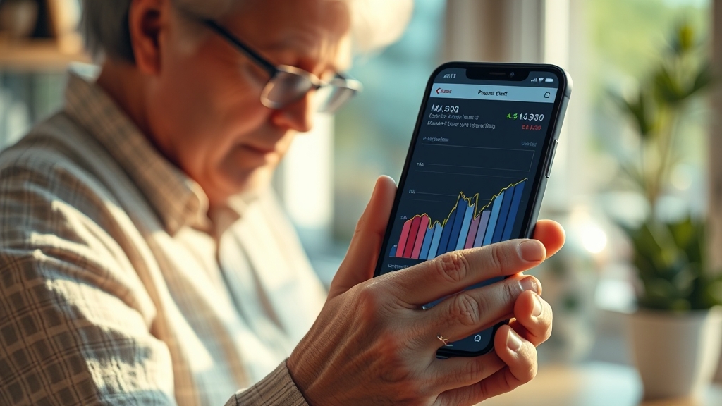 퇴직연금 조회 및 수령 (realistic 스타일)