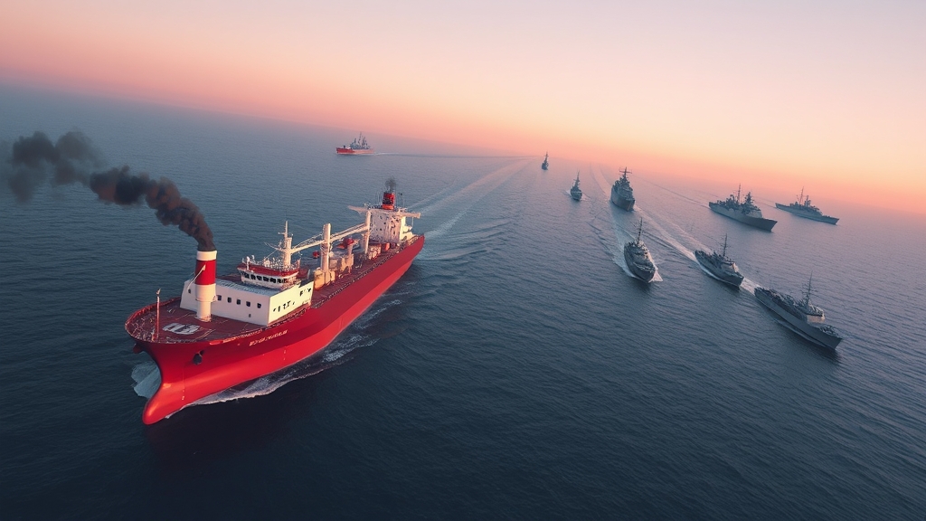 봉쇄 위기, 배경은 무엇? (illustration 스타일)