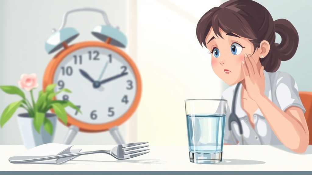 건강검진 전, 이것만은 꼭! (realistic 스타일)