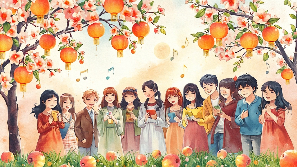 주요 행사 일정 (watercolor 스타일)