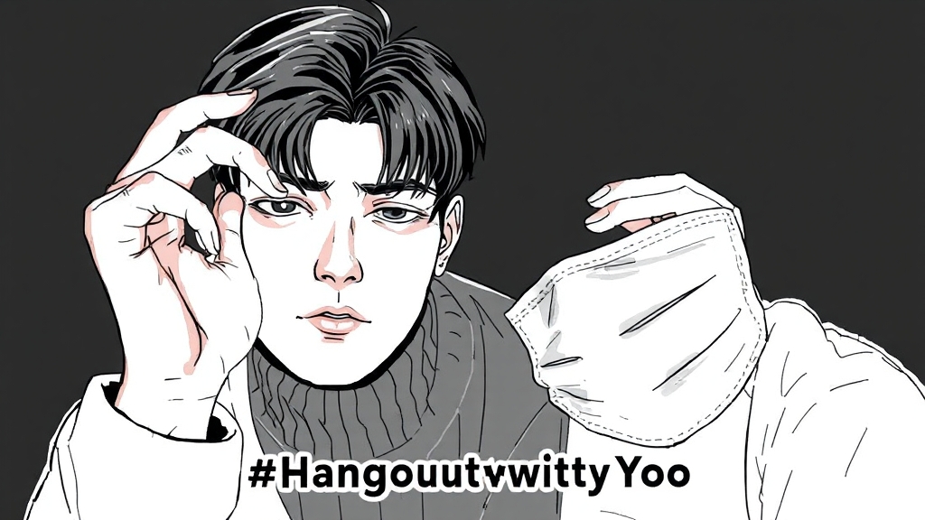 이이경 하차 논란 전말 (illustration 스타일)