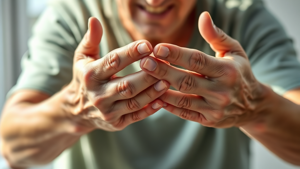 조기 진단의 중요성: 류마티스 관절염, 방치하면 안 되는 이유 (realistic 스타일)