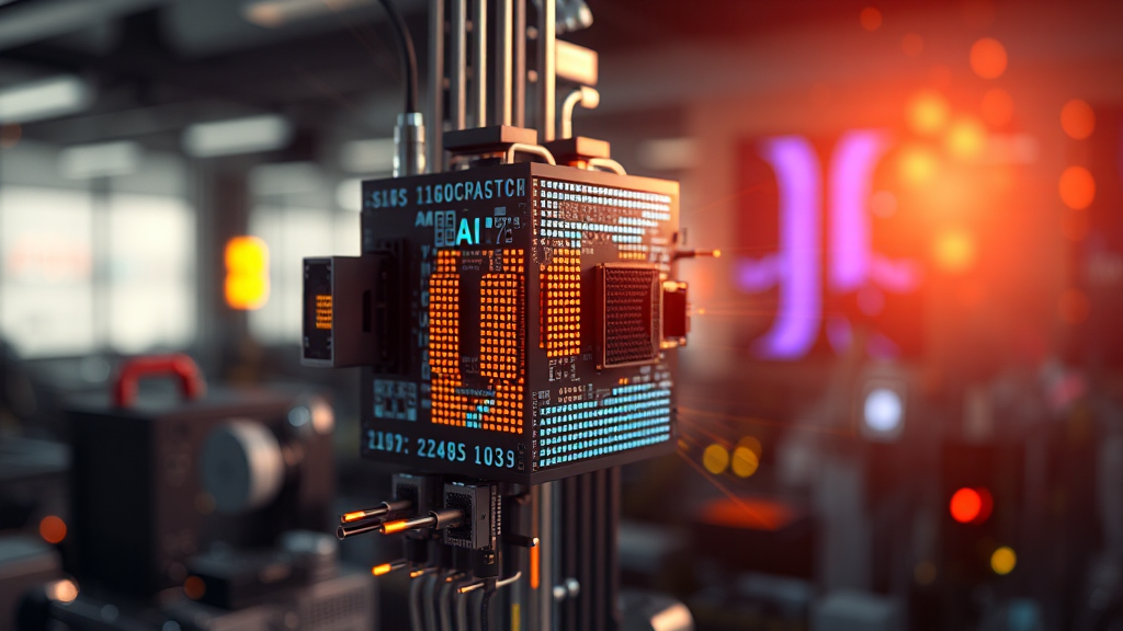 반도체 시장 현황과 위치 (realistic 스타일)