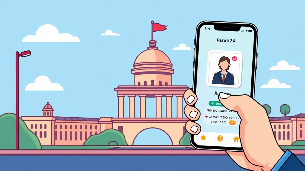 발급 방법 비교 (정부24 vs PASS) (cartoon 스타일)