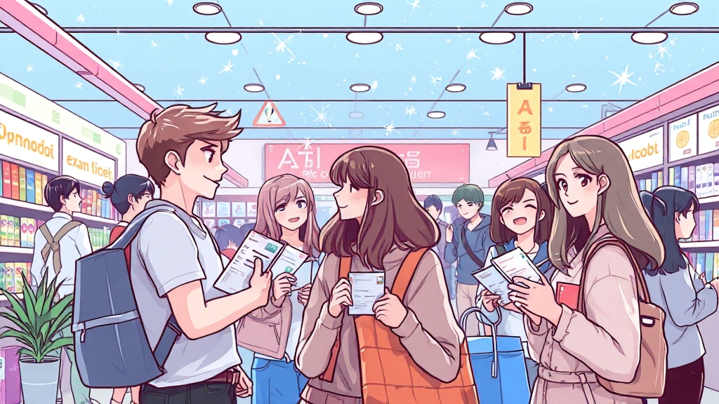 수험표 할인, 주의사항은? (illustration 스타일)