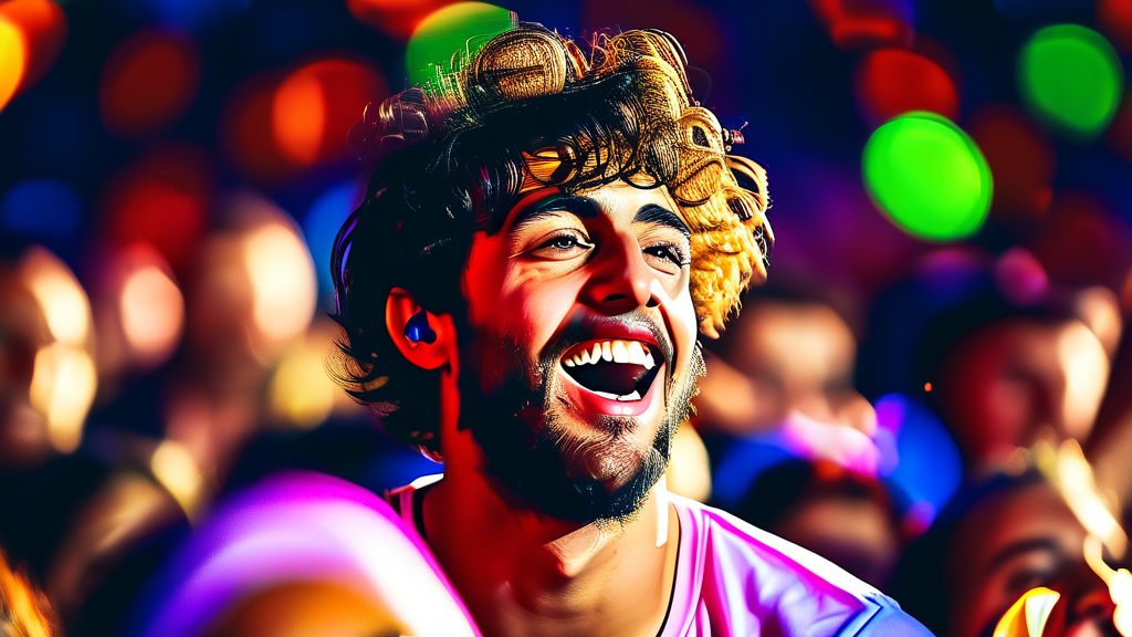 티켓 예매 정보 및 영탁의 최근 활동 (realistic 스타일)