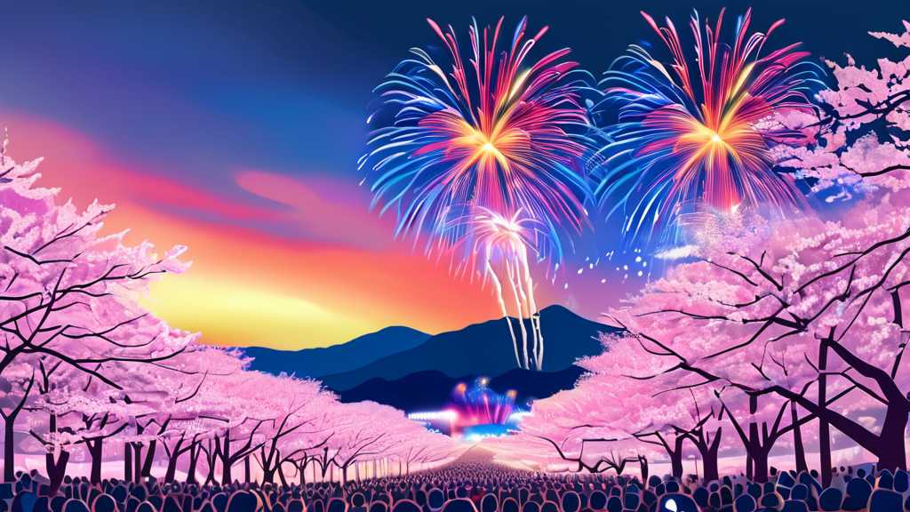 2026 진해 군항제 일정 및 개화 시기 예측 (illustration 스타일)